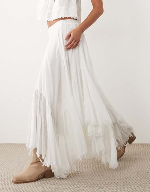 maaji boho sunrise dress Owen Long Adjustable straps tie at Monteau Los Angeles Button Special Collections Option to:RENT