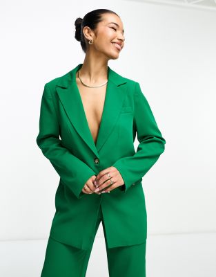 Aria Cove - Oversize-Blazer in Grün, Kombiteil