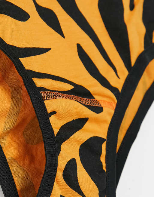 Aries briefs in tiger print, 3 of 4