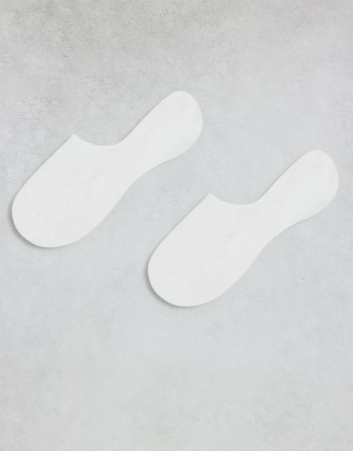 ARKET 2 pack sneaker socks in white