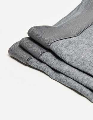 Arket 3 Pack Premium Boxer Briefs Set In Gray