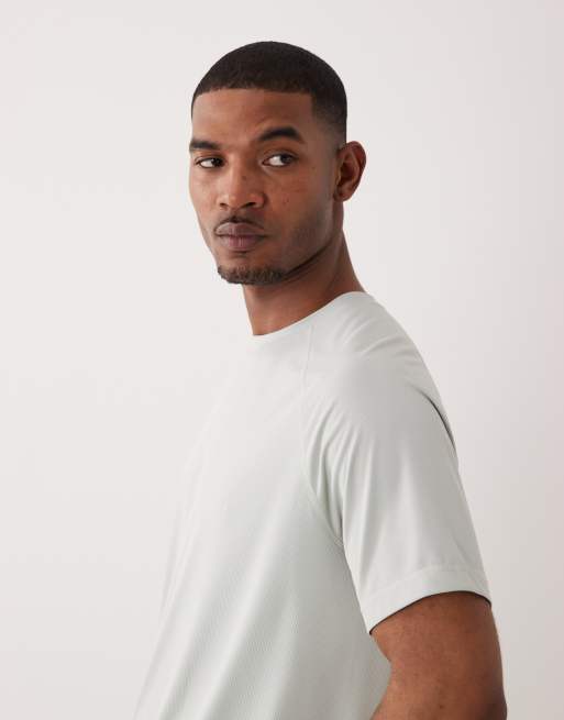 ARKET - Active - T-shirt met raglanmouwen in oudgroen, 4 van 5