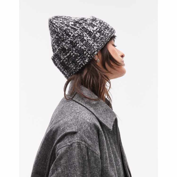 NEW Alpaca blend knit beanie hat UNICEF Market | Unisex Soft Alpaca Blend Knit Hat in Ecru  main image 3