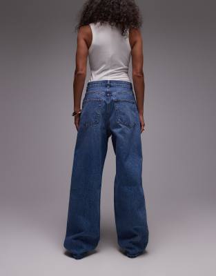 Arket Amber Barrel Leg Jeans In Blue