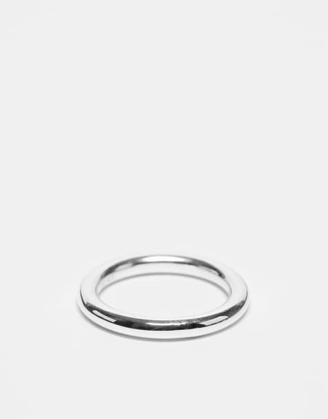 ARKET - Anello minimal cilindrico in argento sterling - view 1