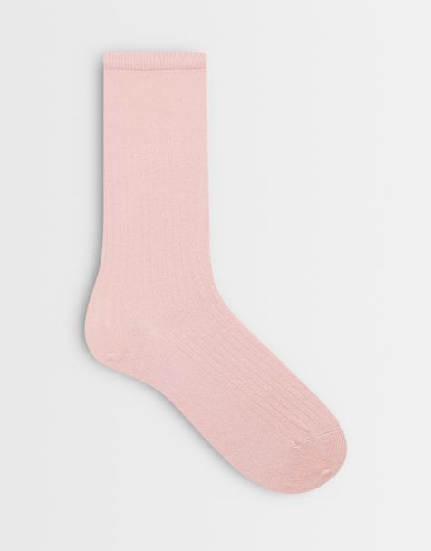 ARKET ankle socks in pink - view 1