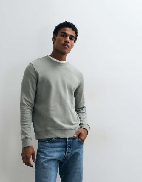 ARKET avslappnad sweatshirt i khaki - view 1