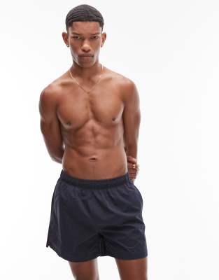 ARKET – Badeshorts in Dunkelblau-Marineblau