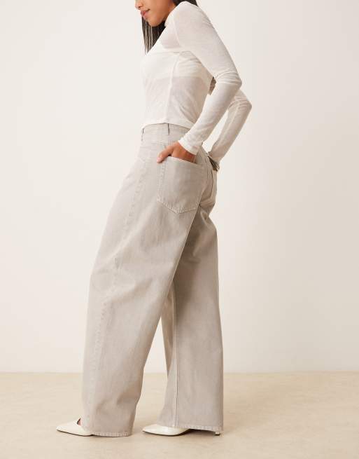 ARKET – Barrel-Jeans aus weichem Denim in Grau, 2 von 5
