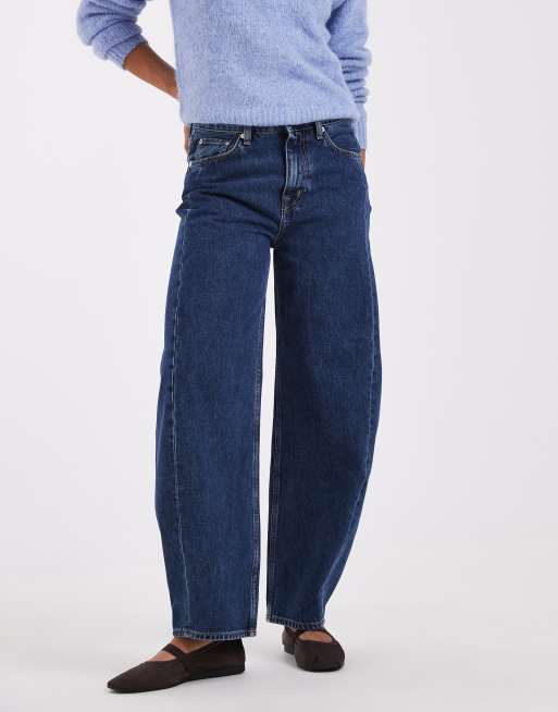 ARKET Barrel-Leg-Jeans in Dunkelblau, 2 von 5