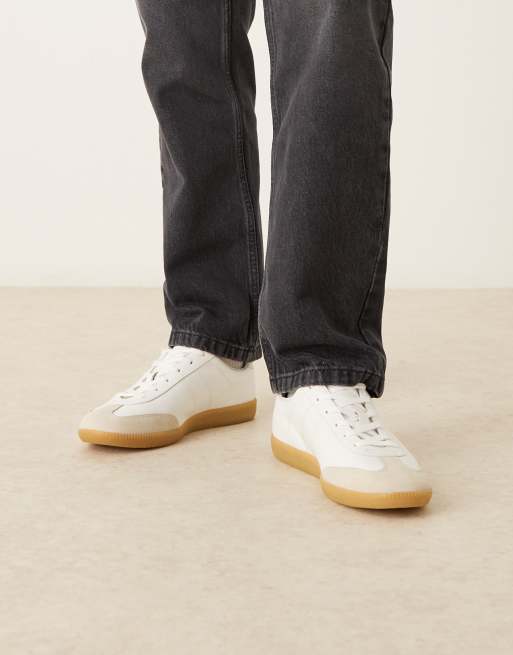 ARKET - Baskets en cuir de qualité supérieure - Blanc, 3 de 5