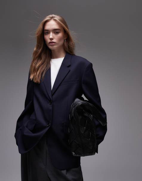 ARKET - Blazer oversize blu navy - view 1
