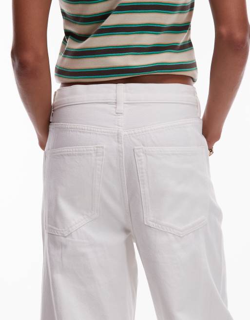 ARKET Bloom barrel leg jeans in winter white