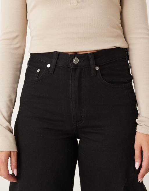 ARKET – Bloom – Bleksvarta, ankellånga jeans med barrelben, 5 av 5