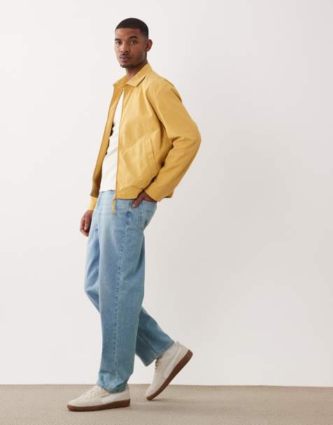 ARKET – Blouson-Jacke aus reiner Baumwolle in Gelb - view 1