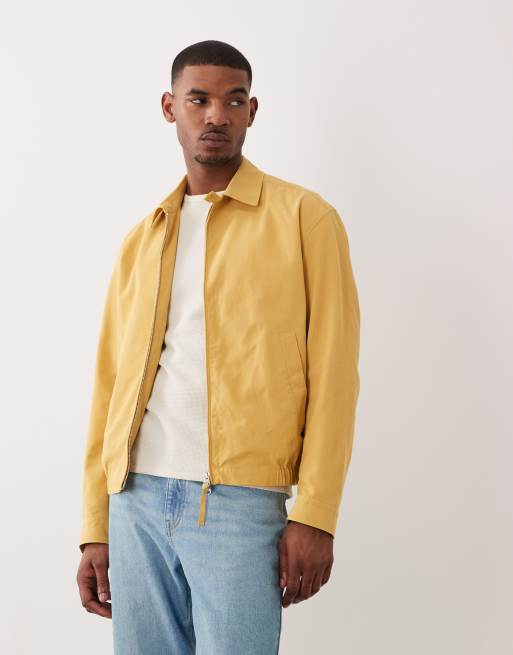 ARKET – Blouson-Jacke aus reiner Baumwolle in Gelb, 2 von 5