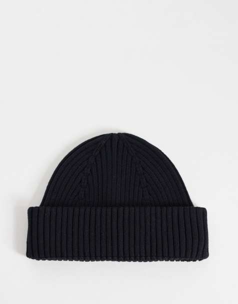 ARKET bonnet en coton noir - view 1