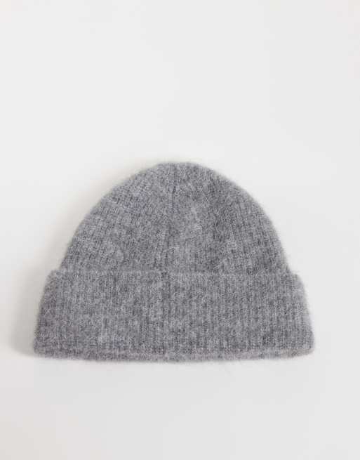 ARKET bonnet en mélange de laine gris, 3 de 3