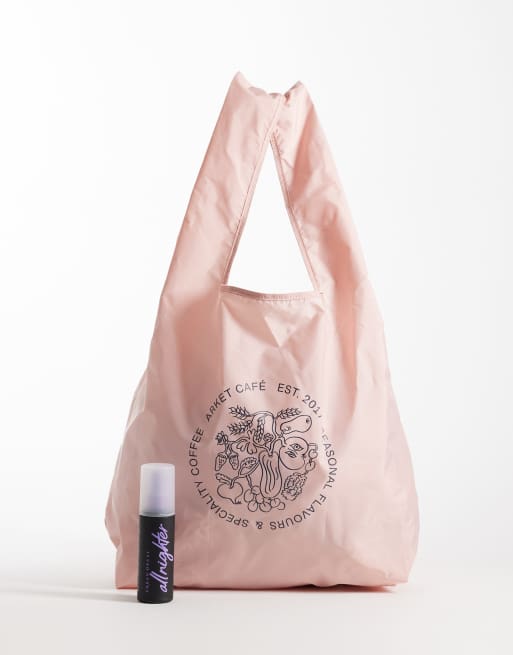 ARKET - Café tote tas in lichtroze, 2 van 4