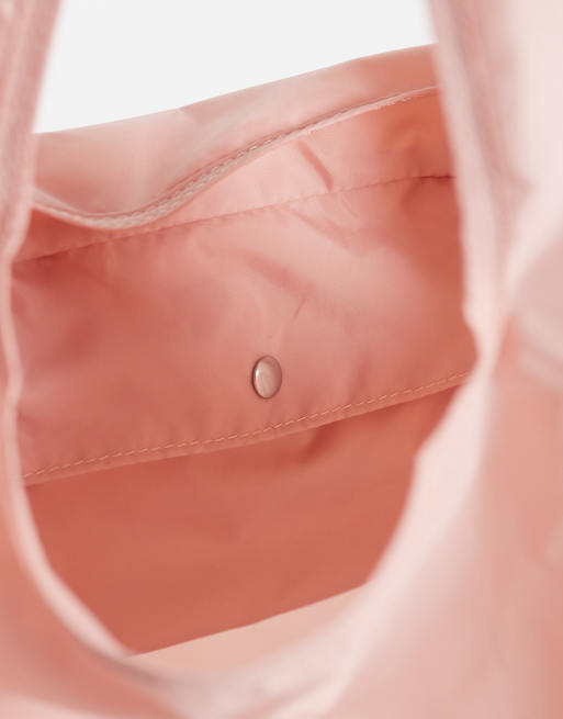 ARKET - Café tote tas in lichtroze, 3 van 4