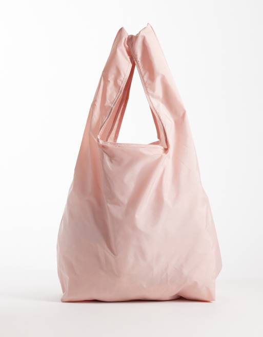 ARKET - Café tote tas in lichtroze, 4 van 4