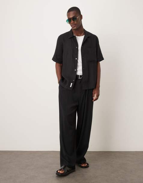 Camicia Da Notte Uomo - Maniche Corte Con Tasca - Cotone E Poliestere - Comfort Massimo - Foto 5