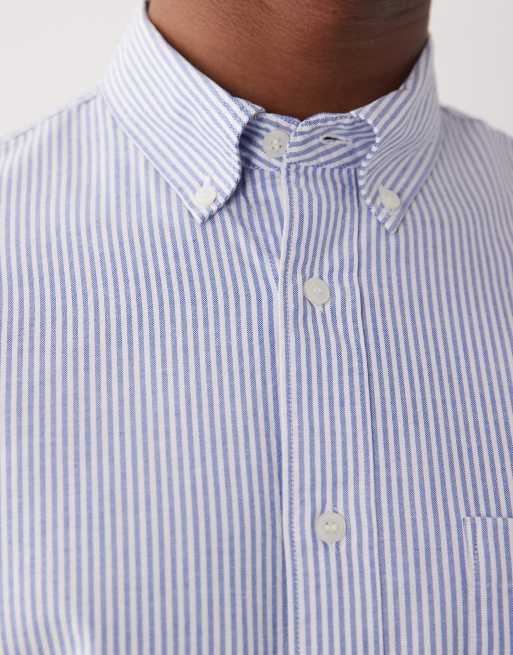 ARKET - Camicia a righe azzurre, 3 di 5