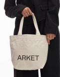[Arket] ARKET canvas mini tote in off white No Size Off white