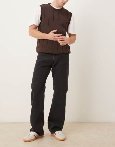ARKET Canyon bootcut jeans in black