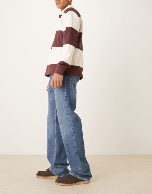 ARKET – Canyon – Jeans mit geradem Bein und verwaschenem Mittelblau , 3 von 5