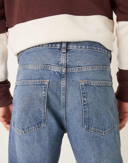 ARKET – Canyon – Jeans mit geradem Bein und verwaschenem Mittelblau , 4 von 5