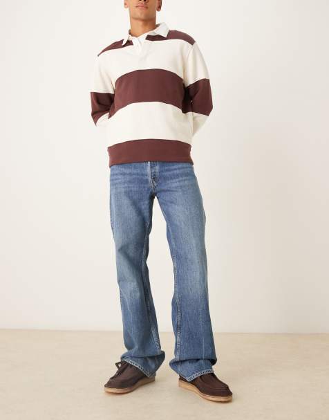 ARKET Canyon straight leg jeans in mid blue wash 