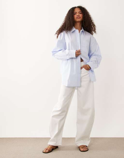 ARKET - Chemise - Bleu clair, 3 de 4