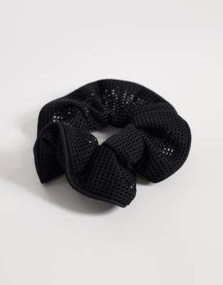 ARKET - Chouchou en maille - Noir