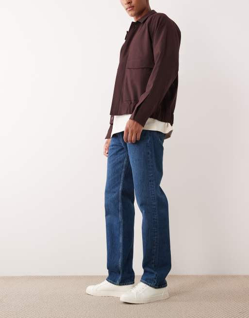 ARKET - Cliff Authentic - Jeans dritti lavaggio blu medio vintage, 2 di 5