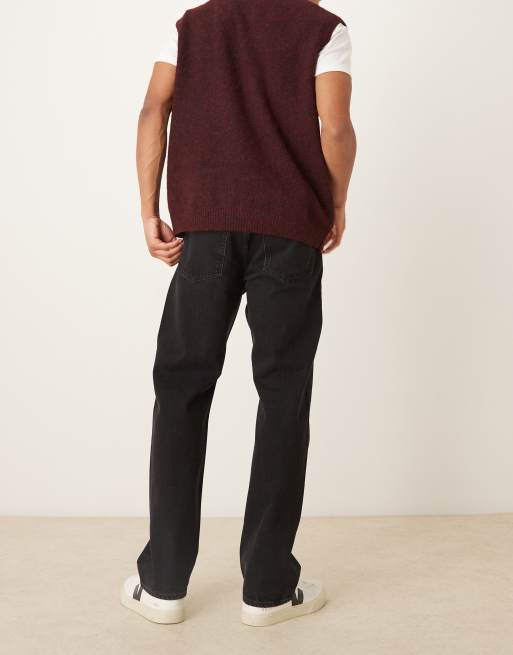 ARKET - Cliff Authentic - Sorte jeans med lige pasform, 3 af 5