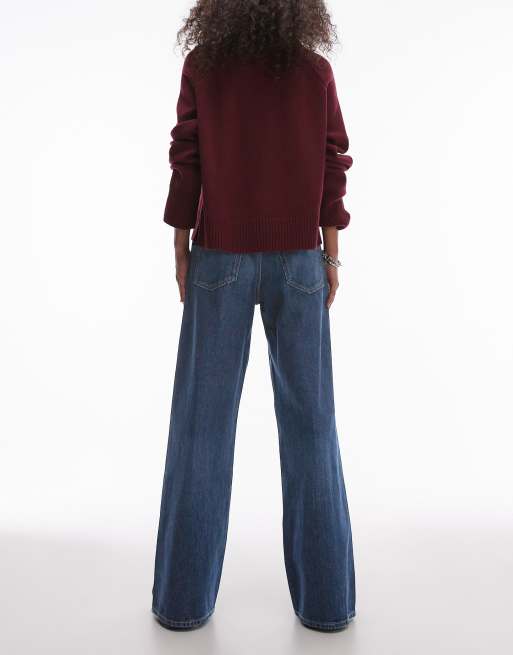 ARKET – Cloud – Baggy Jeans in Staubblau mit weitem Bein und niedrigem Bund, 2 von 5