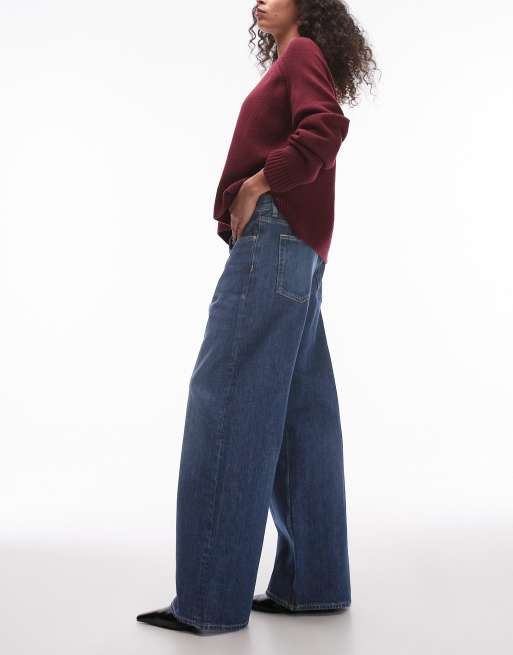 ARKET - Cloud - Jean baggy large à taille basse - Bleu cendré, 5 de 5