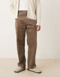 [Arket] ARKET cord loose fit pants in mole brown 48 Mole Brown