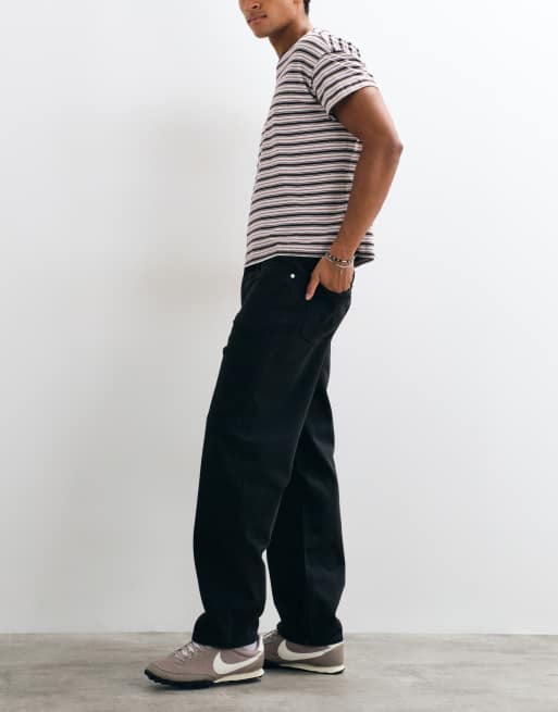 ARKET Creek barrel fit jeans in black, 2 of 5