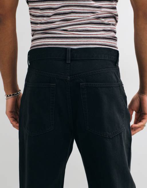 ARKET Creek jeans med barrel-pasform i sort, 5 af 5