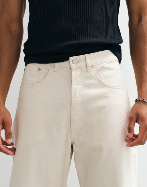 ARKET – Creek – Naturvita jeans med vida ben, 3 av 5