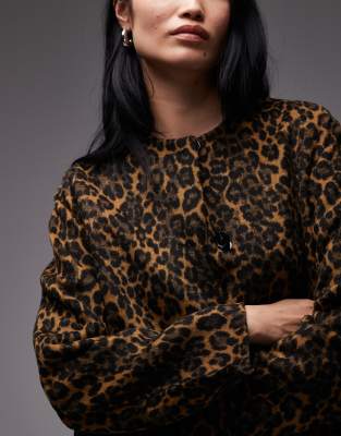 Arket Double Wool Collarless Maxi Coat In Multi