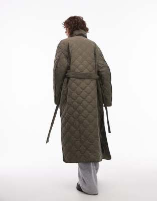 ジャケット・アウター HYKE quilted trench coat HYKE - 【HYKE(ハイク)】FLANNEL SHORT TRENCH COATの通販 by に