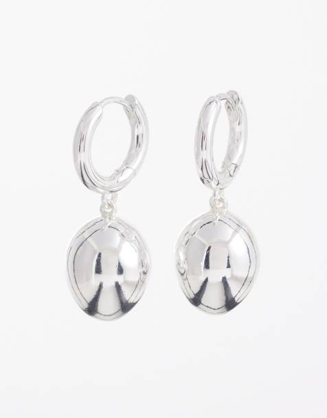 ARKET drop earrings in silver - view 1