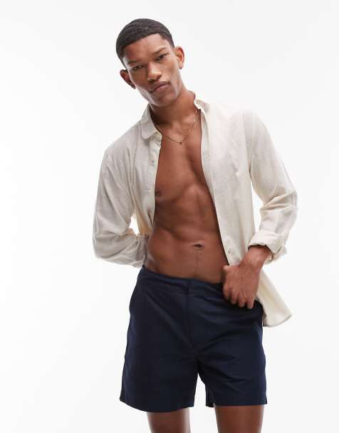 ARKET – Elegante Badeshorts in Marineblau - view 1