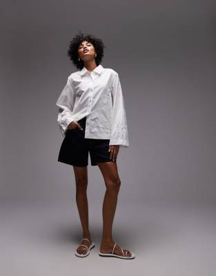 ARKET EMBROIDERED SHIRT 