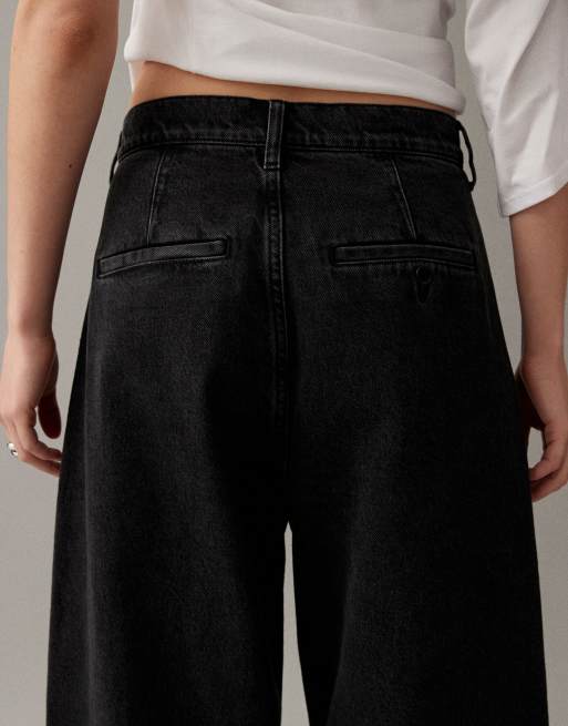 ARKET - Endive - Barrel jeans, zwart met wassing , 4 van 7