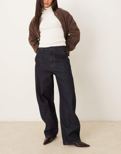ARKET - Endive - Jeans met ballonpijpen in indigo blauw - view 1