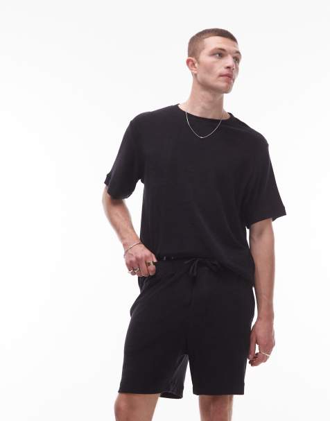 ARKET - Ensemble en pur coton éponge doux au toucher - Noir - view 1